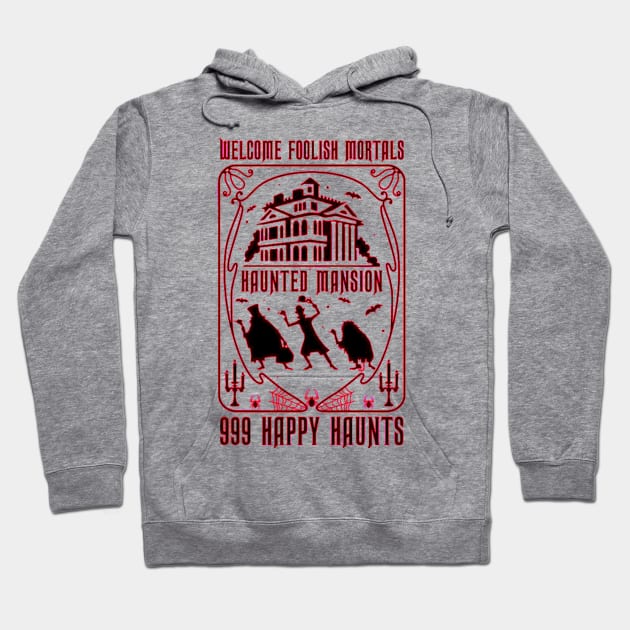 Vintage The Haunted Housem Hoodie by fanidi